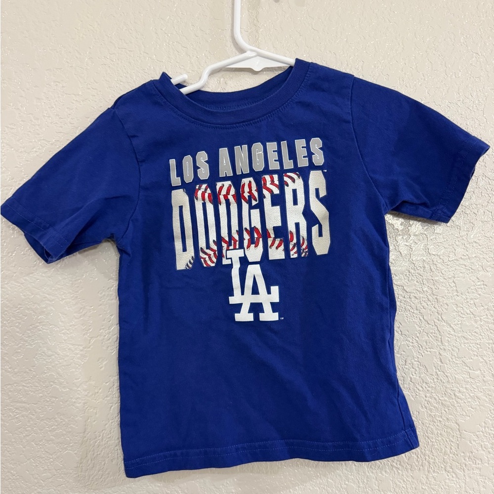 Genuine Merchandise Kids LA Dodgers Blue Dodgers Tee